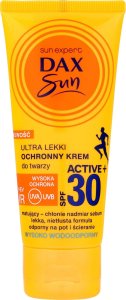 DAX DAX Sun Ultralekki Ochronny Krem do twarzy SPF30 Active+  50ml 1