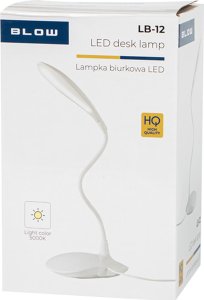 Lampka biurkowa Blow biała 3