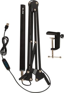 Lampka biurkowa Blow czarna 5