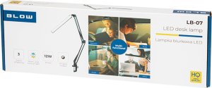 Lampka biurkowa Blow czarna 6