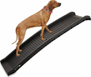 Bituxx Trap Rampa dla psa Kładka pomocnicza do 90kg Podest do samochodu/auta 17