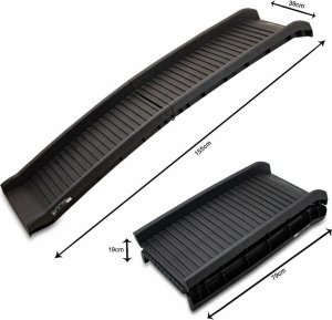 Bituxx Trap Rampa dla psa Kładka pomocnicza do 90kg Podest do samochodu/auta 23