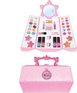 ProNice Kuferek Kosmetyków Paznokcie Makijaż Make Up Zestaw Dla Dziewczynek Duży 11