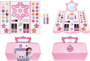 ProNice Kuferek Kosmetyków Paznokcie Makijaż Make Up Zestaw Dla Dziewczynek Duży 6