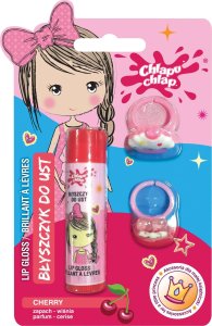 Chlapu Chlap CHLAPU CHLAP BŁYSZCZYK PIERŚCIONEK wiśnia 2