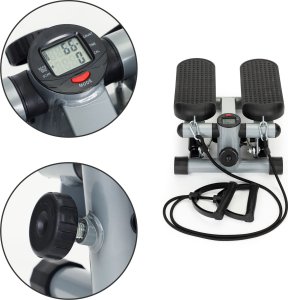 ModernHome Stepper z ekspanderami do ćwiczeń fitness z licznikiem 7