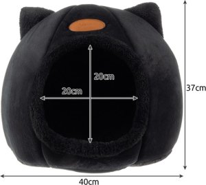 Purlov Legowisko pluszowe dla kota- budka Purlov 21947 8