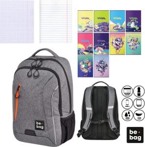 Herlitz Plecak be.bag +10 zeszytów A5 60k GRATIS HERLITZ 1