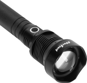 Latarka Rebel Aluminiowa latarka ręczna REBEL LED 20W ZOOM akumulator USB 800m 2
