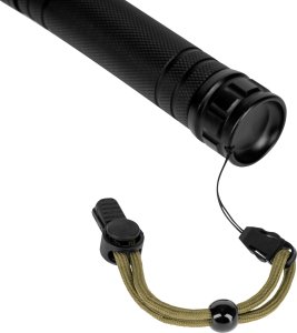 Latarka Rebel Aluminiowa latarka ręczna REBEL LED 20W ZOOM akumulator USB 800m 4