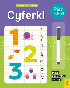 Foksal Pisz i ścieraj! Cyferki 81820 1