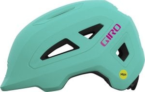 Giro Kask dziecięcy GIRO SCAMP II MIPS matte screaming teal bright pink roz. S (49-53 cm) (NEW 2024)... 1