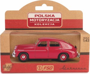 Figurka Papo Kolekcja PRL Warszawa M20 bordowa 6