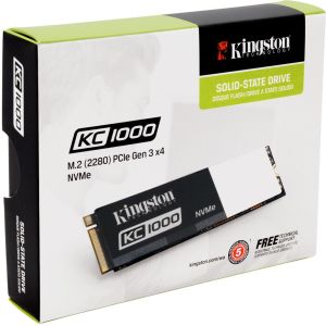 Dysk SSD Kingston 480 GB M.2 2280 PCI-E x4 Gen3 NVMe (SKC1000/480G) 2