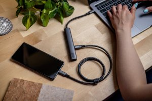 Kabel USB Newell USB-C - USB-C 1 m Grafitowy (NL3587) 5