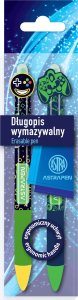 Astra Długopsi wymazywalny Oops! Gamer 2szt ASTRA 1