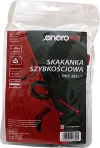 Skakanka sportowa Eb Fit SKAKANKA SZYBKOŚCIOWA PVC 285CM RÓŻOWA ENERO FIT 3