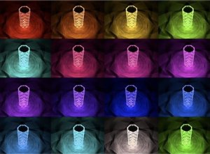 Izoxis Lampka z projektorem- róża Izoxis 22518 7