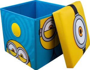 Thumbs Up Thumbs Up 5060897227268 skrzynka magazynowa Kosz na rzeczy Kwadrat Niebieski, Żółty 3