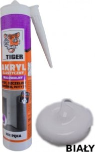 Tiger AKRYL USZCZELNIACZ AKRYLOWY BIAŁY 260ml 1