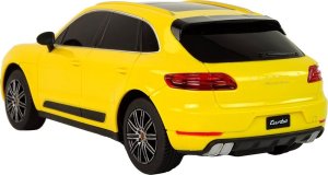 Rastar Auto R/C Porsche Macan Turbo 1:24 Rastar Żółty 3