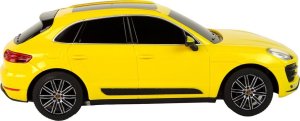 Rastar Auto R/C Porsche Macan Turbo 1:24 Rastar Żółty 5