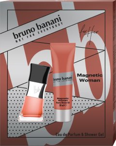 Coty BRUNO BANANI Zestaw prezentowy Magnetic Woman (Woda perfumowana 30ml+Żel pod prysznic 50ml)) 1