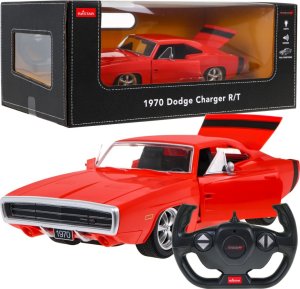 Rastar 1970 Dodge Charger RT czerwony RASTAR model 1:16 Zdalnie sterowane auto + Pilot 9