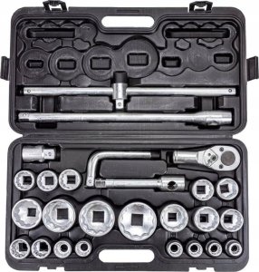 Zestaw narzędzi Rockforce ROCKFORCE ZESTAW KLUCZY NASADOWYCH 26el. 3/4" - 1"  12KĄT. 3