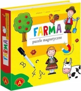 Alexander Puzzle magnetyczne układanka Farma 26788 1