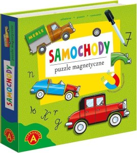 Alexander Puzzle magnetyczne układanka Samochody 26795 1