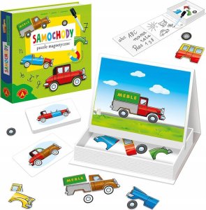 Alexander Puzzle magnetyczne układanka Samochody 26795 2