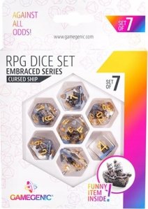 Gamegenic Gamegenic: Embraced Series - RPG Dice Set - Cursed Ship 1