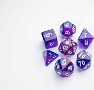 Gamegenic Gamegenic: Galaxy Series - RPG Dice Set - Nebula 1