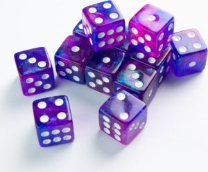 Gamegenic Gamegenic: Galaxy Series - D6 Dice Set (16 mm) - Nebula 1