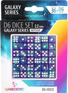 Gamegenic Gamegenic: Galaxy Series - D6 Dice Set (12 mm) - Neptune 1