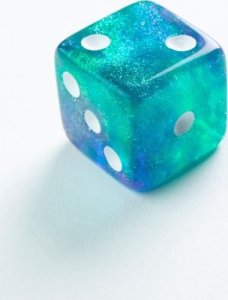 Gamegenic Gamegenic: Galaxy Series - D6 Dice Set (16 mm) - Neptune 4