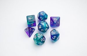 Gamegenic Gamegenic: Galaxy Series - RPG Dice Set - Neptune 2