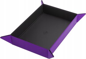 Gamegenic Gamegenic: Magnetic Dice Tray - Rectangular - Black/Purple 1