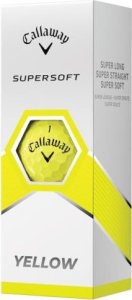 CALLAWAY morele Piłki golfowe CALLAWAY SUPERSOFT 2023 (jaskrawo żółte, 3 szt) 1