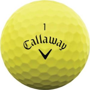 CALLAWAY morele Piłki golfowe SUPERSOFT 2023 (jaskrawo żółte, 3 szt) 3