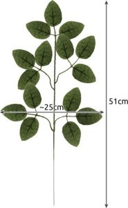 Gardlov Sztuczne liście 47cm- zestaw 12szt. Gardlov 22557 10