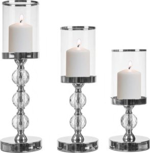 Ruhhy Świecznik- lampion zestaw 3szt. Ruhhy 22314 2