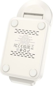 Ładowarka Hoco HOCO ładowarka indukcyjna 3w1 kompatybilna z MagSafe 15W CQ3 biała 3