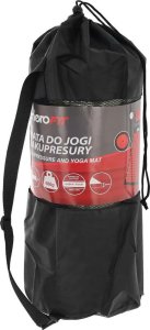 Eb Fit MATA Z PODUSZKĄ DO AKUPRESURY JOGI MASAŻU ZIELONO BRĄZOWA 68x42x2CM EB FIT 5