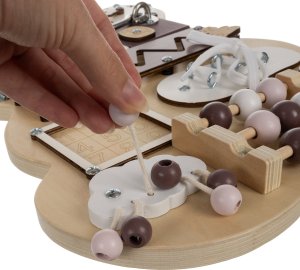 Kruzzel Tablica manipulacyjna- miś (22584) 2