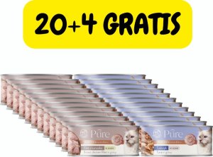 Triton PetRepublic Pure filet z kurczaka + tuńczyk w sosie 24x80g 1