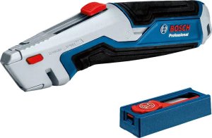 Bosch Bosch universal knife and blade set 63 x 19mm, carpet knife (blue/grey, incl. 13 blades) 1