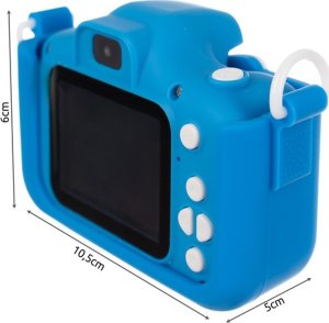 Kruzzel Aparat cyfrowy niebieski AC22295 dla dzieci 12