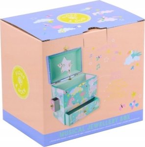 Rock Muzyczna pudełko na biżuterię z poduszkami Fantazja duża 2